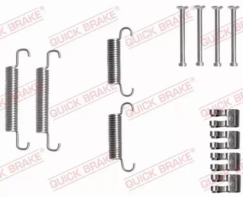 QUICK BRAKE ZESTAW MONTAŻOWY SZCZĘK 105-0839 