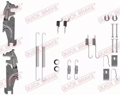 QUICK SPRĘŻYNY SZCZĘK HAMULCOWYCH 105-0847S 