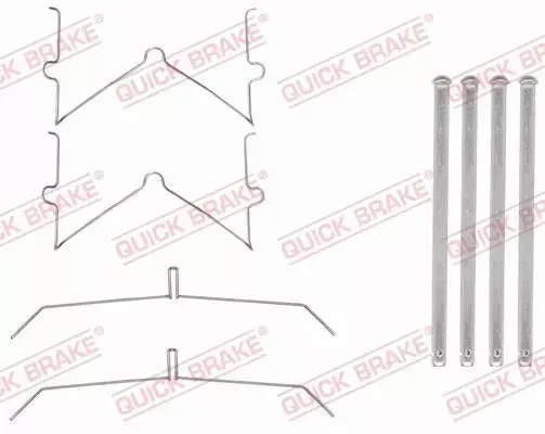 QUICK BRAKE ZESTAW MONTAŻOWY KLOCKÓW 109-0003 