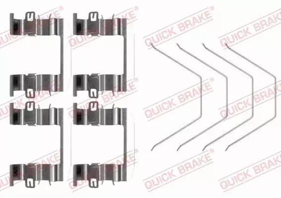 QUICK BRAKE ZESTAW MONTAŻOWY KLOCKÓW 109-0016 