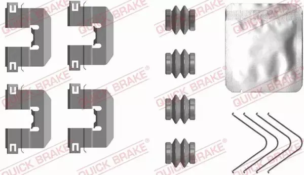 QUICK BRAKE ZESTAW MONTAŻOWY KLOCKÓW 109-0117 