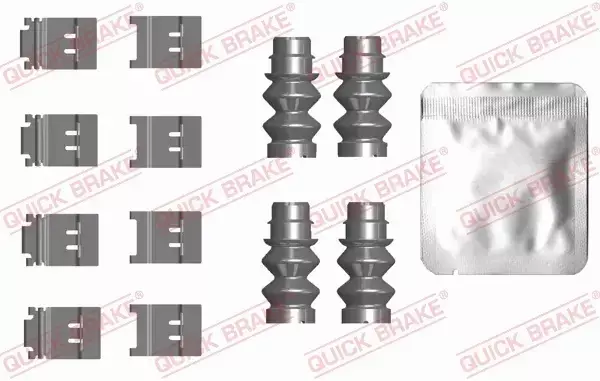 QUICK BRAKE ZESTAW MONTAŻOWY KLOCKÓW 109-0124 