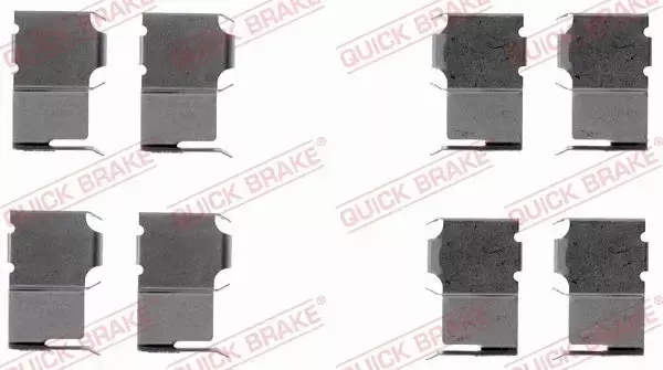 QUICK BRAKE ZESTAW MONTAŻOWY KLOCKÓW 109-1063 