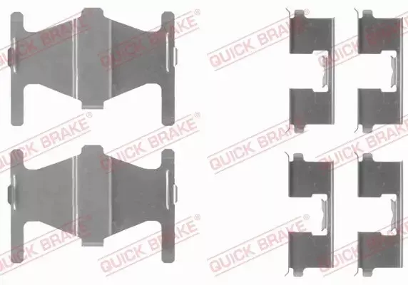 QUICK BRAKE ZESTAW MONTAŻOWY KLOCKÓW 109-1204 