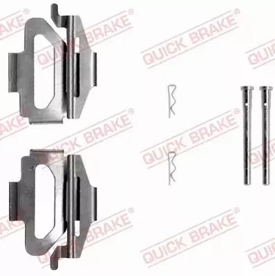 QUICK BRAKE ZESTAW MONTAŻOWY KLOCKÓW 109-1225 