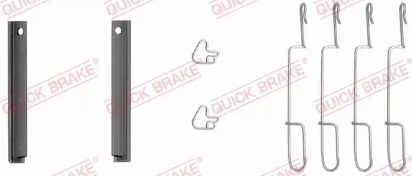 QUICK BRAKE ZESTAW MONTAŻOWY KLOCKÓW 109-1280 