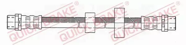 QUICK BRAKE PRZEWÓD HAMULCOWY 22.406 
