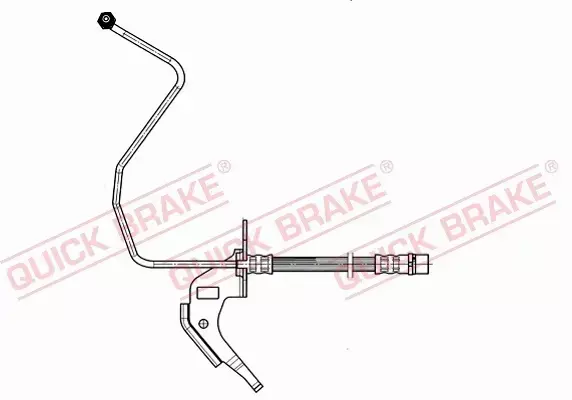 QUICK BRAKE PRZEWÓD HAMULCOWY 35.914 