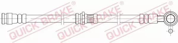 QUICK BRAKE PRZEWÓD HAMULCOWY 58.847 