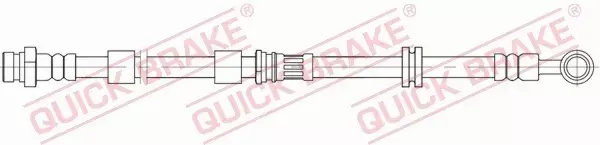 QUICK BRAKE PRZEWÓD HAMULCOWY 58.890 