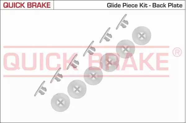 QUICK BRAKE ZESTAW MONTAŻOWY SZCZĘK 6858K 