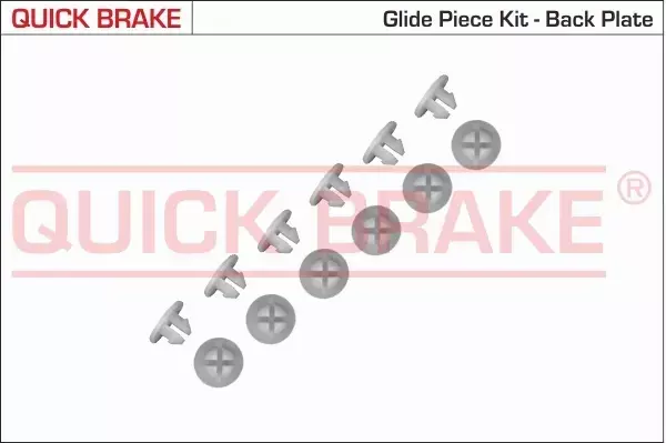 QUICK BRAKE ZESTAW MONTAŻOWY SZCZĘK 6859K 