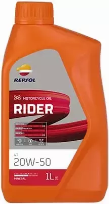 REPSOL MOTO RIDER 4T OLEJ SILNIKOWY 20W50 1L 