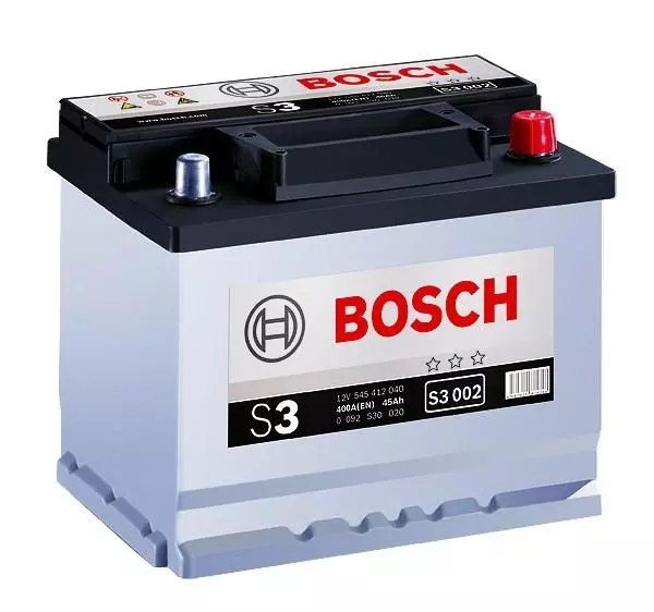 BOSCH SILVER S3 AKUMULATOR 45AH 400A P+