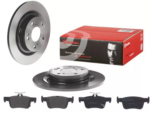 BREMBO TARCZE+KLOCKI T HONDA CIVIC X TYPE R 305MM