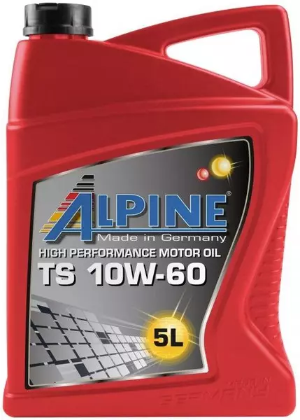 ALPINE TS 10W60 SEMISYNTHETIC A3/B SN/CF 5L