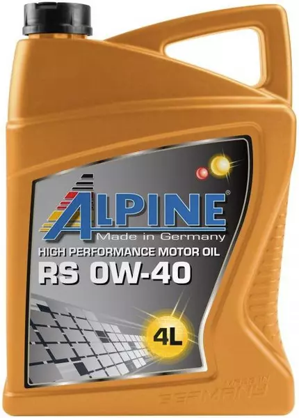 ALPINE RS 0W40 A3/B4 SN/CF VW 502.00/505.00 4L