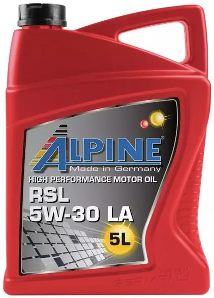 ALPINE RSL 5W30 LA C3 SN/CF GM DEXOS2 MB229.52 5L