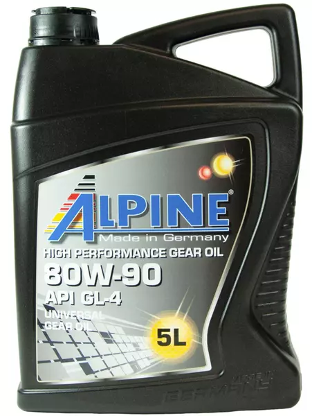 ALPINE GEAR OIL 80W90 GL-4 OLEJ PRZEKŁADNIOWY 5L