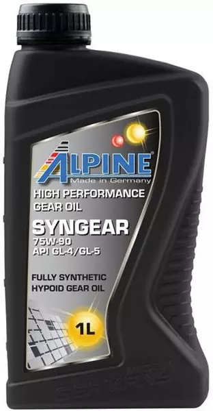 ALPINE SYNGEAR 75W90 GL-4 GL-5 PRZEKŁADNIOWY 1L