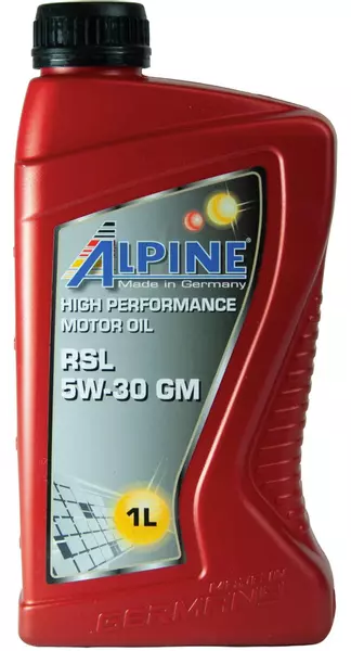 ALPINE RSL 5W30 GM A3/B4 SM/CF GERMANY 1L