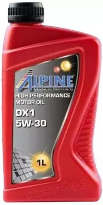 ALPINE DX1 5W30 API SP GF-6A GM DEXOS1 GEN2 1L