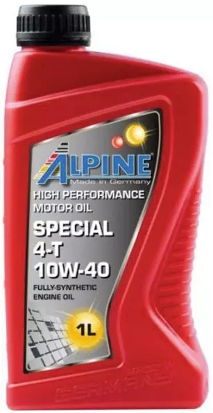 ALPINE SPECIAL 4T 10W40 API SN JASO MA2 GERMANY 1L