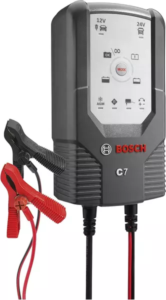 BOSCH C7 PROSTOWNIK AKUMULATOROWY ŁADOWARKA 12V/24V 