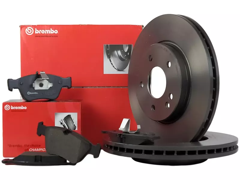 BREMBO TARCZE+KLOCKI PRZÓD MERCEDES C W202 288MM