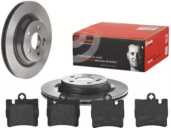 BREMBO TARCZE+KLOCKI T MERCEDES S55 AMG W220 315MM