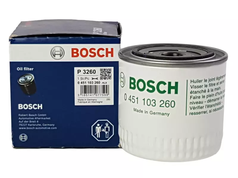 FILTR OLEJU BOSCH VOLVO 440 S40 V40 1.9 DI TD