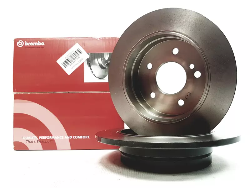 BREMBO TARCZE+KLOCKI TYŁ MERCEDES C W202 258MM 