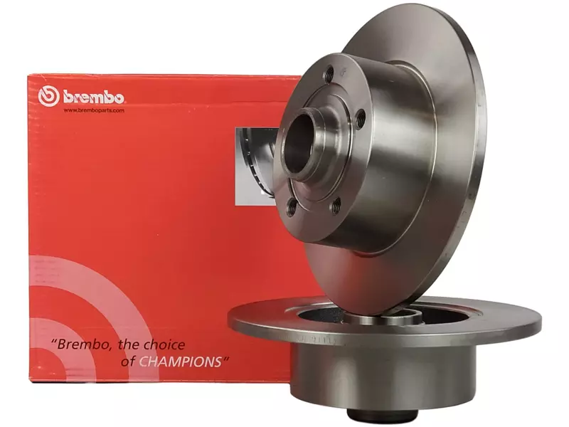 BREMBO TARCZE HAMULCOWE TYŁ 08.6911.14