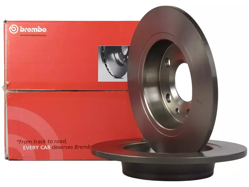 BREMBO TARCZE+KLOCKI TYŁ SEAT ALHAMBRA 268MM 