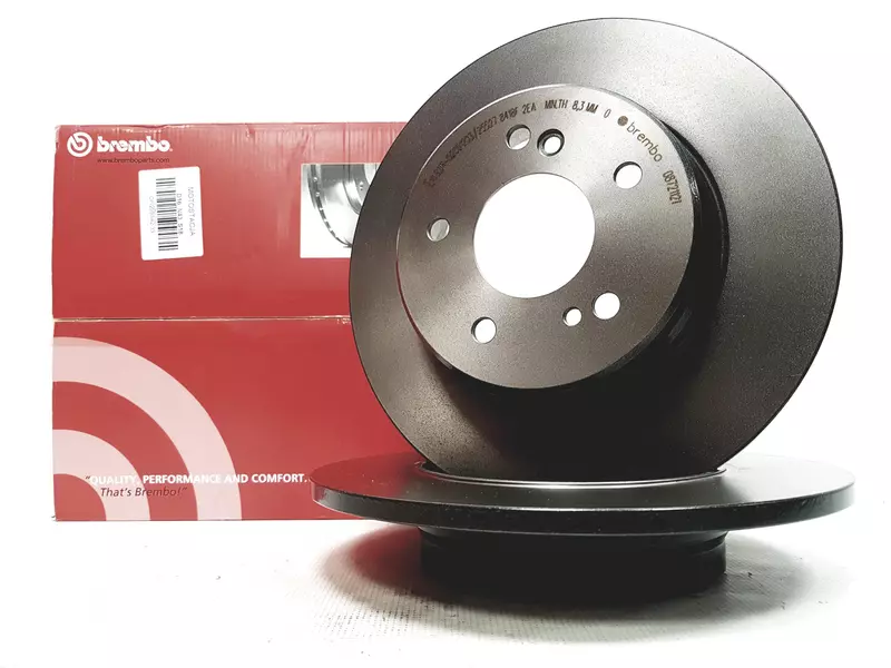 BREMBO TARCZE HAMULCOWE TYŁ 08.7211.21