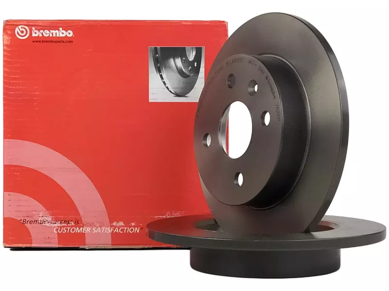 BREMBO TARCZE HAMULCOWE TYŁ 08.7626.11