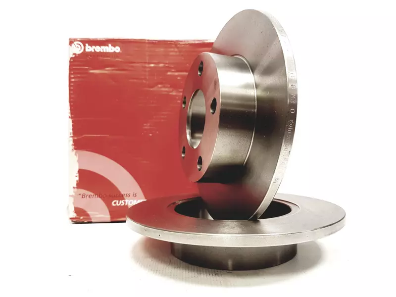 BREMBO TARCZE HAMULCOWE TYŁ 08.8408.11