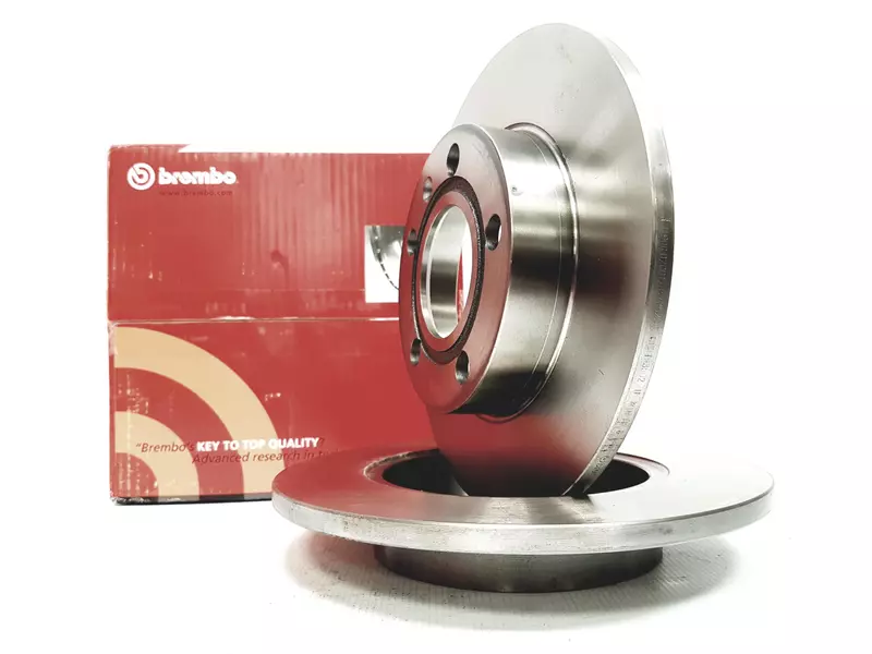 BREMBO TARCZE HAMULCOWE TYŁ 08.9136.10