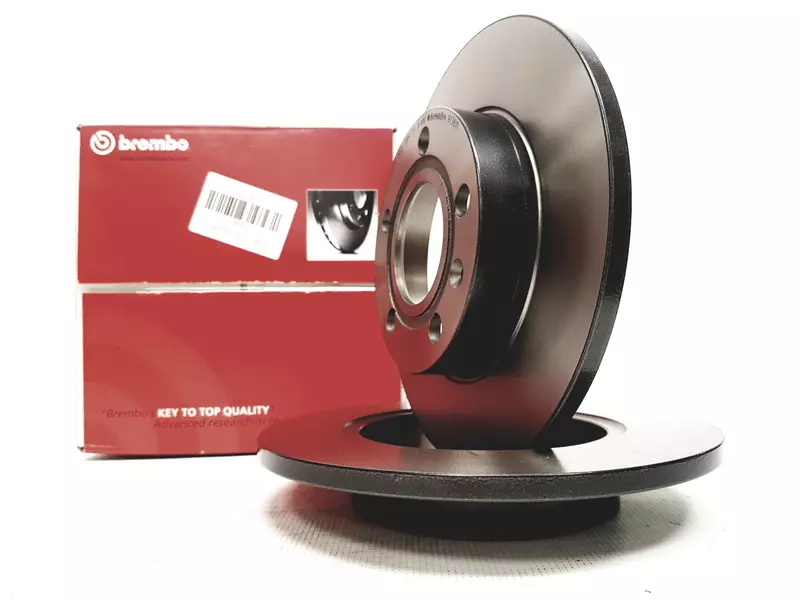 BREMBO TARCZE HAMULCOWE TYŁ 08.9136.11