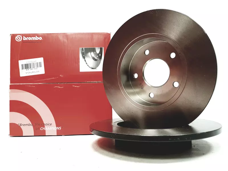 BREMBO TARCZE+KLOCKI TYŁ NISSAN PRIMERA P12 278MM 