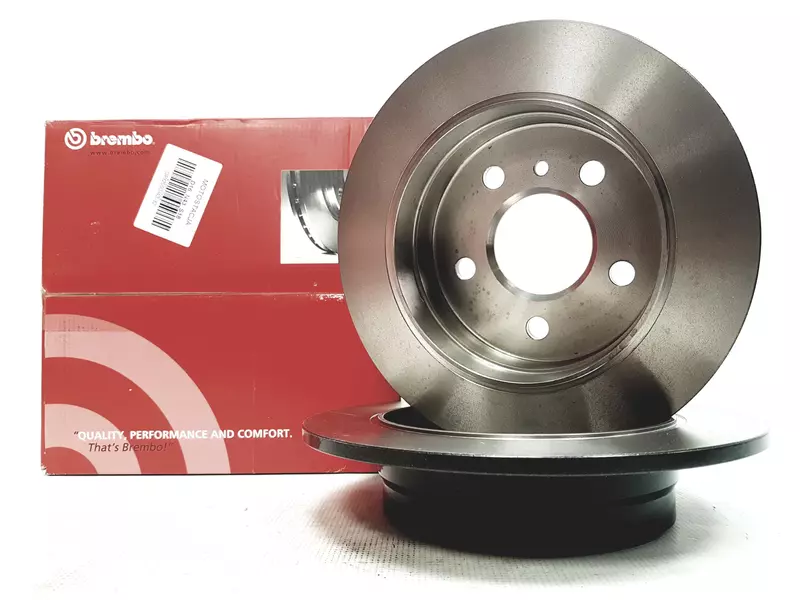 BREMBO TARCZE+KLOCKI TYŁ MERCEDES A W169 258MM 