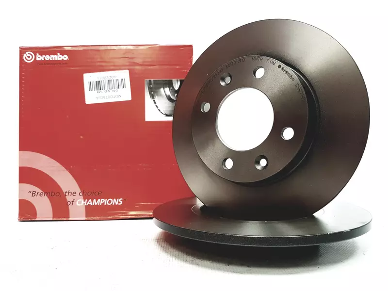 BREMBO TARCZE HAMULCOWE TYŁ 08.9719.11