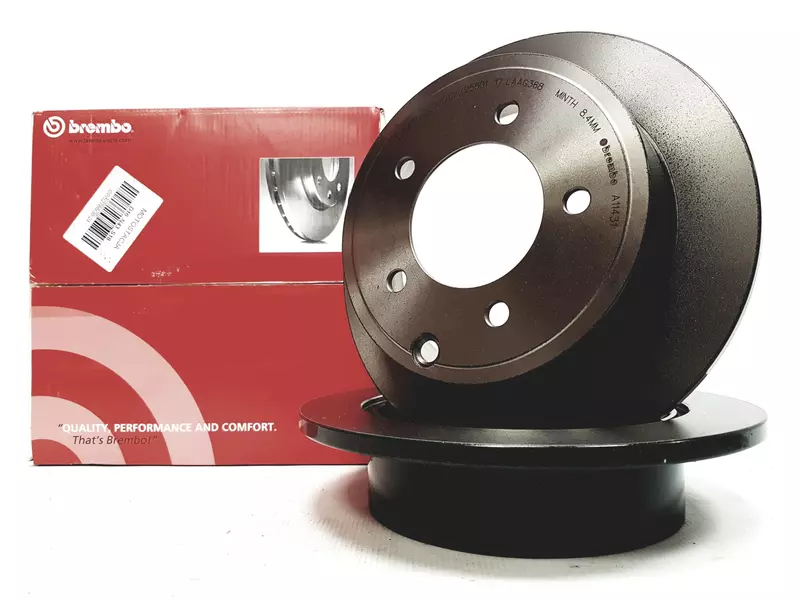 BREMBO TARCZE HAMULCOWE TYŁ 08.A114.31