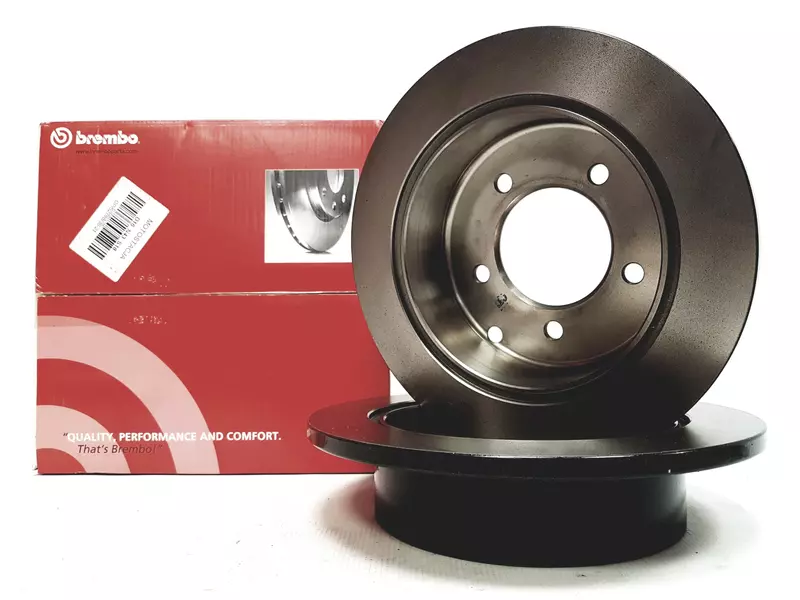 BREMBO TARCZE+KLOCKI TYŁ JEEP PATRIOT 262MM 