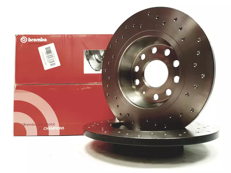 BREMBO TARCZE HAMULCOWE TYŁ 08.A202.1X 