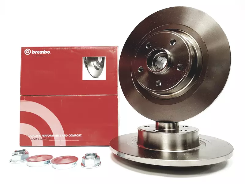 BREMBO TARCZE HAMULCOWE TYŁ 08.A239.17