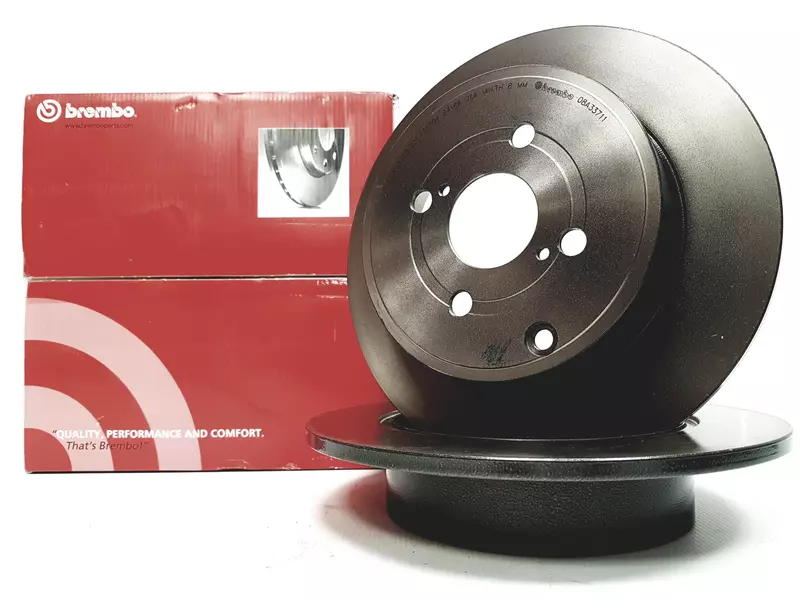 BREMBO TARCZE HAMULCOWE TYŁ 08.A337.11