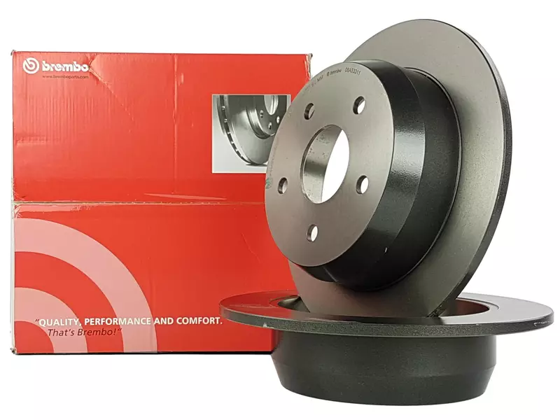 BREMBO TARCZE HAMULCOWE TYŁ 08.A533.11