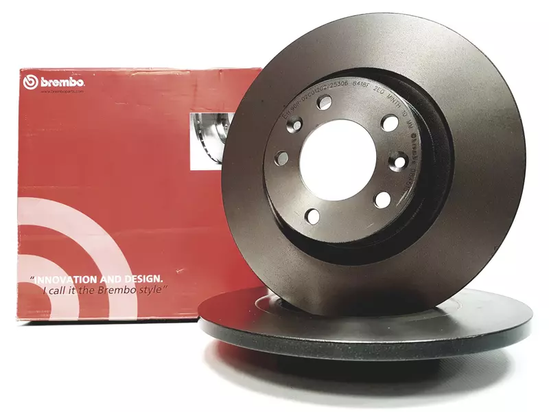 BREMBO TARCZE HAMULCOWE TYŁ 08.A615.11