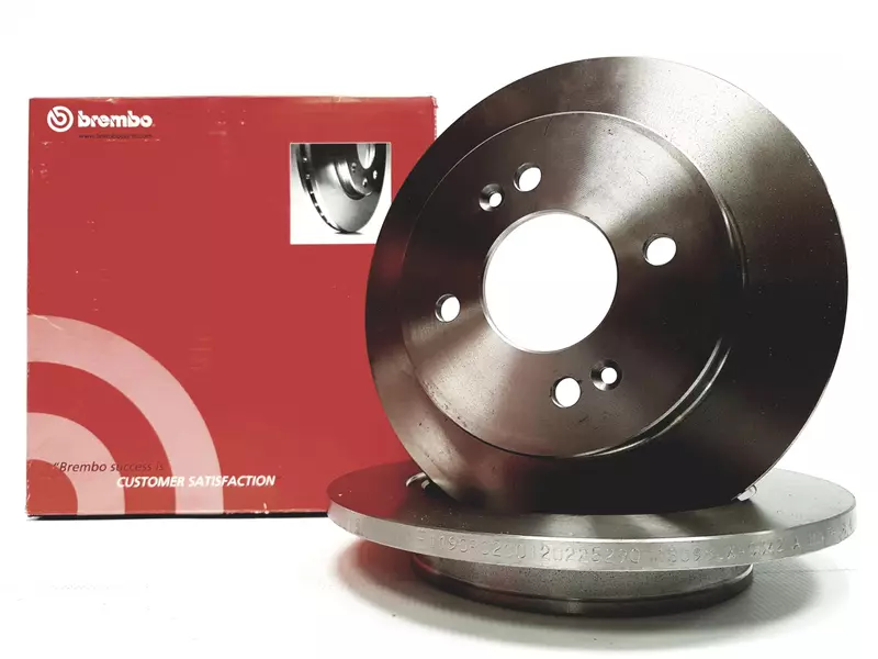 BREMBO TARCZE HAMULCOWE TYŁ 08.A916.10